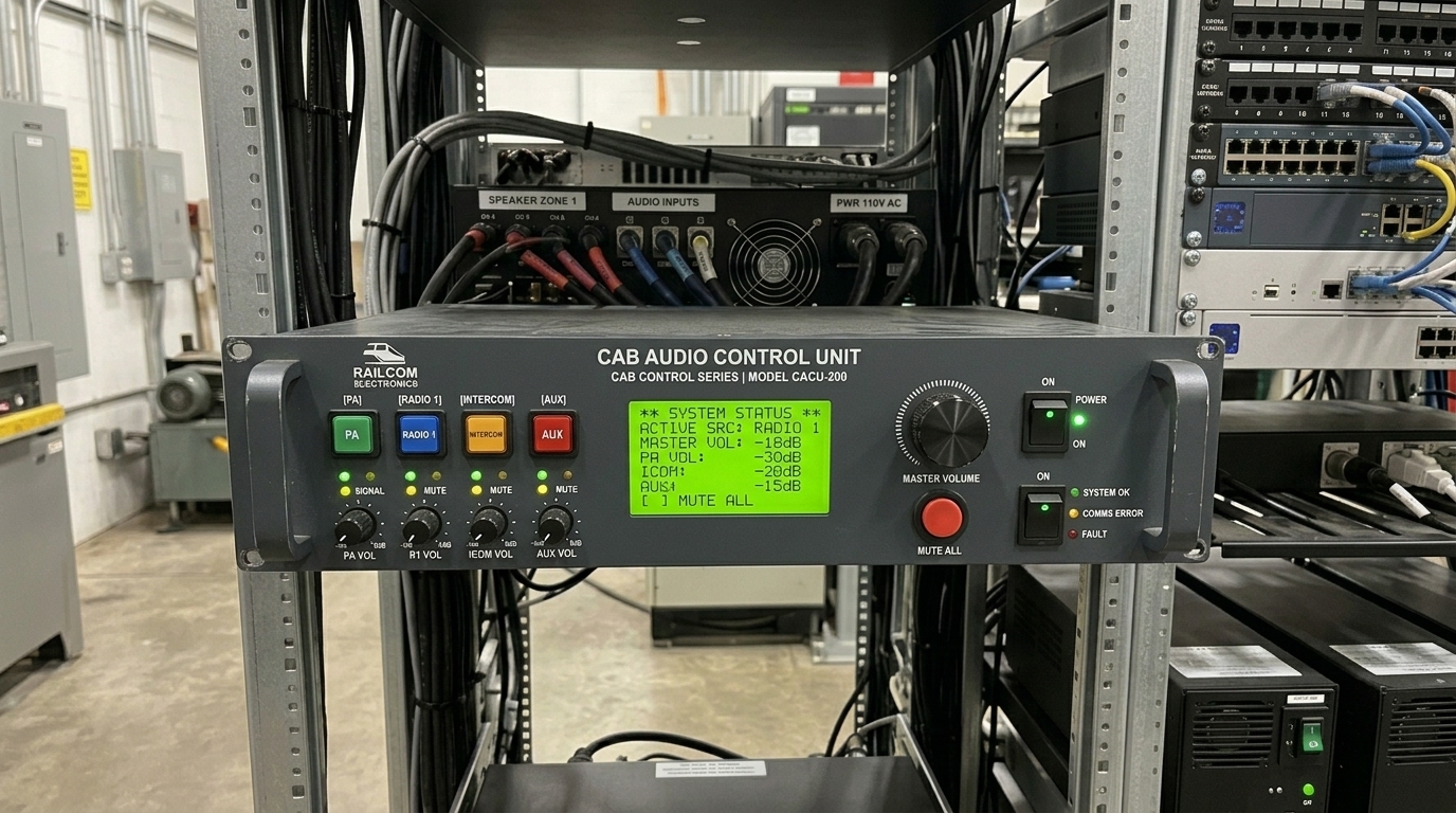 Cab Audio Control Unit (HMI)